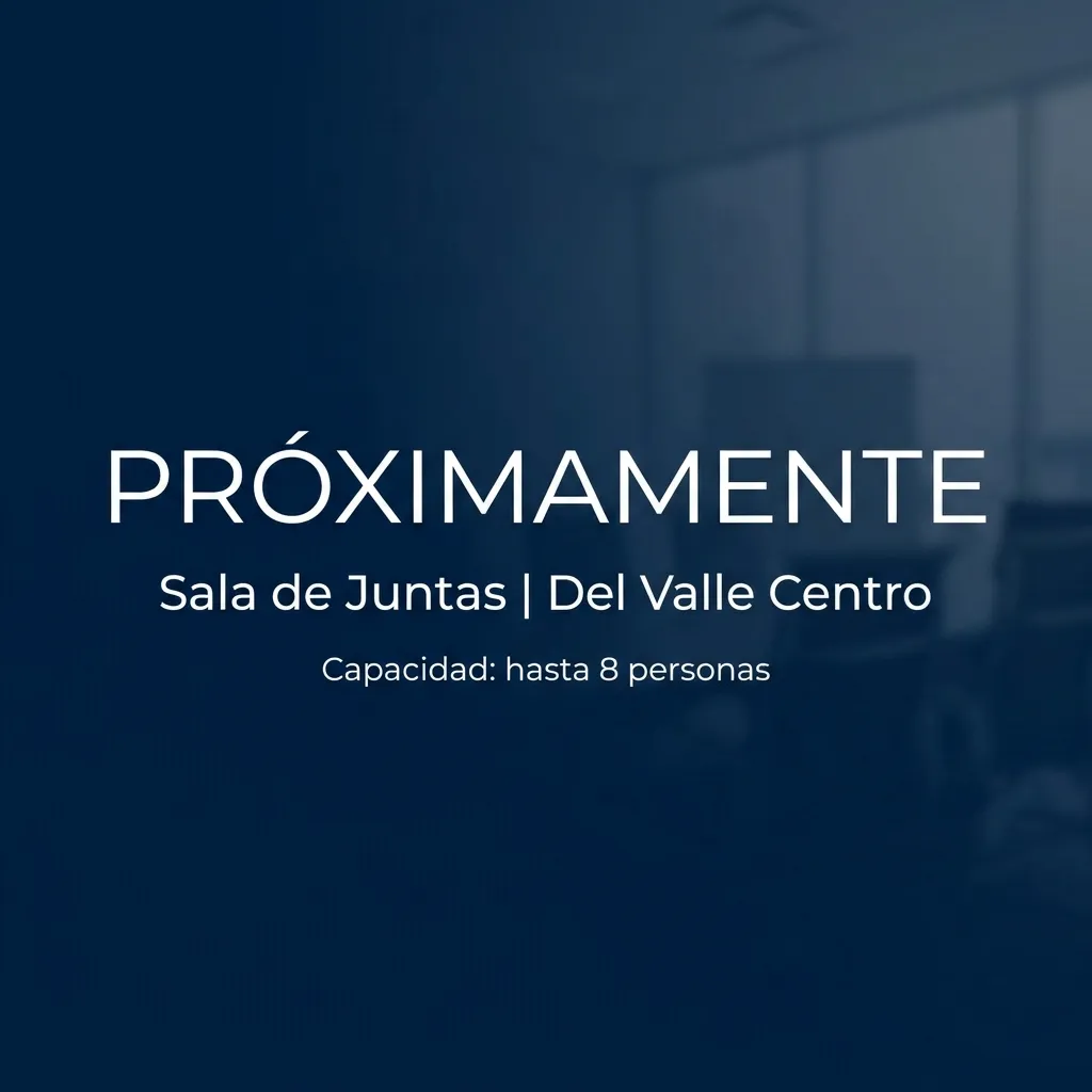 Sala de Juntas Amores 707 - Próximamente