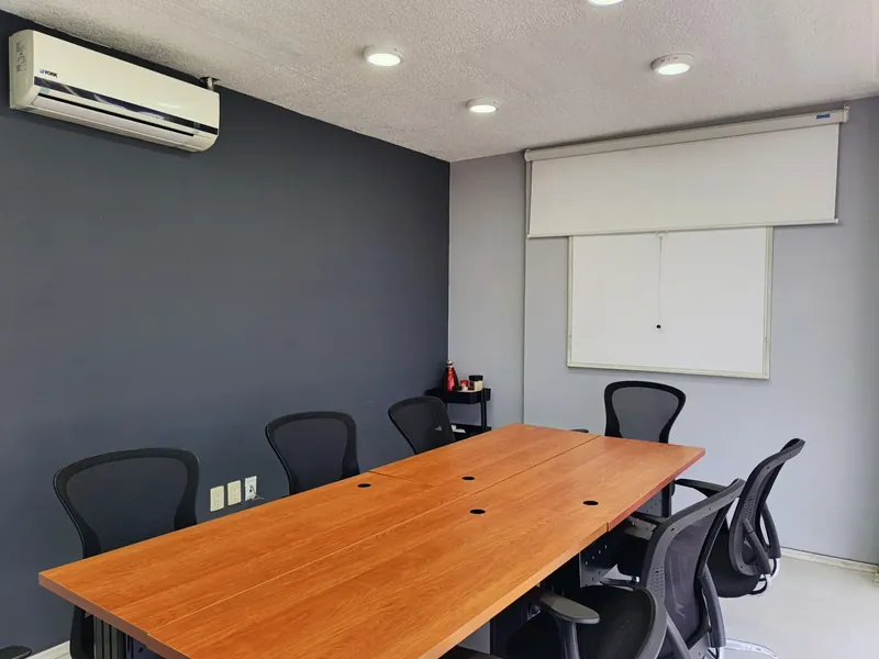 Sala de juntas del Centro de Negocios VO GROUP Roma, en Ciudad de México
