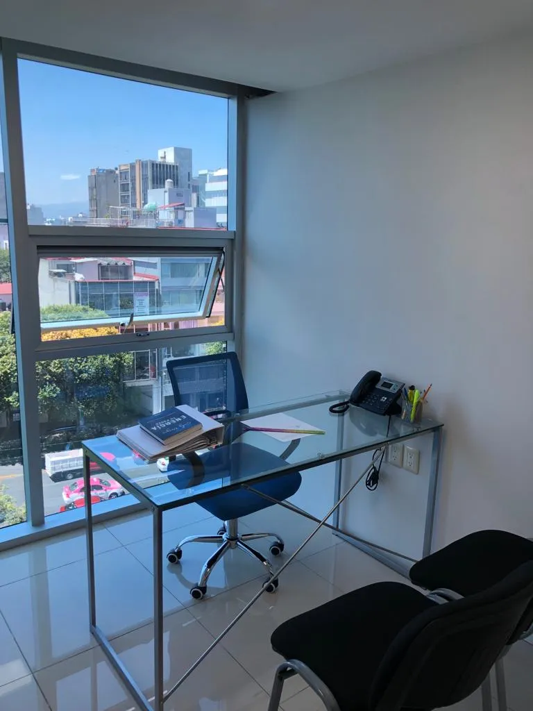 Oficina Amueblada en Roma Sur - Vista principal